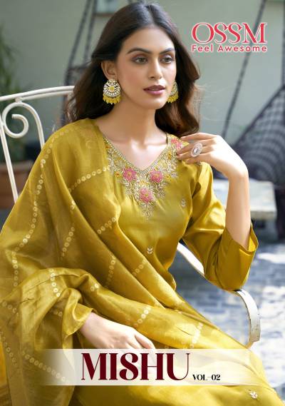 MISHU VOL 2 BY OSSM DESIGNER SALWAR SUIT WHOLESALER IN INDIA